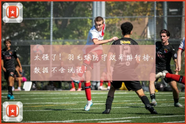 太强了！羽毛球防守效率排行榜，数据不会说谎！